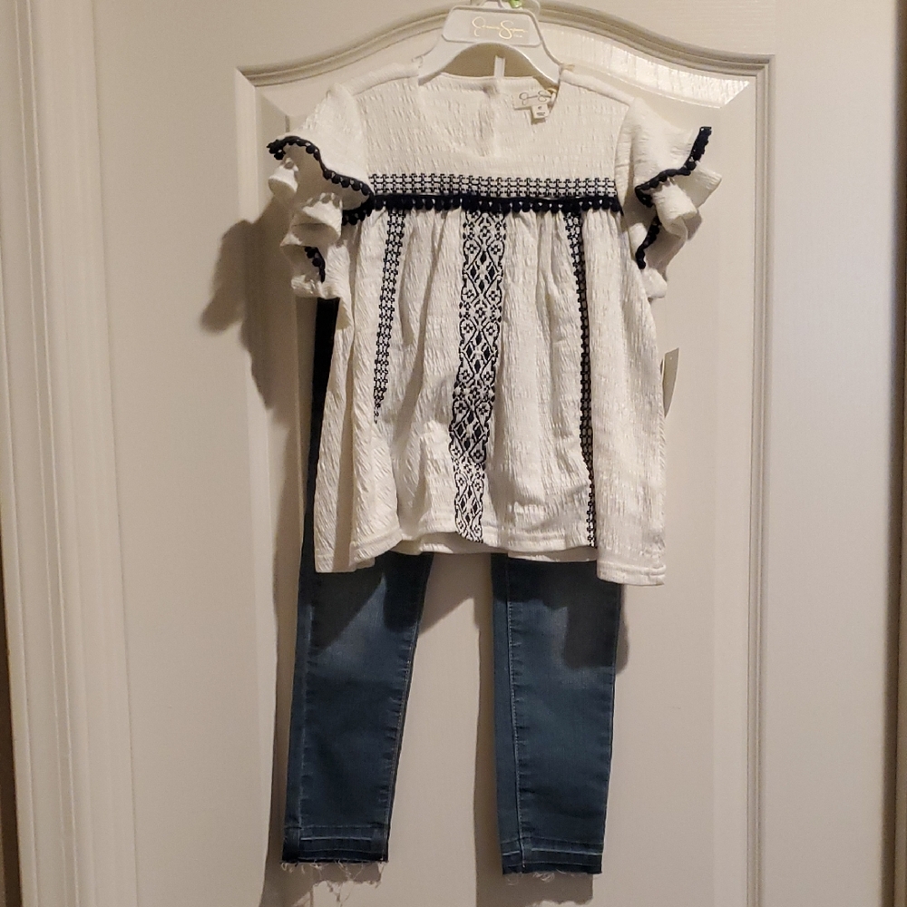Jessica Simpson Marshmallow White Top